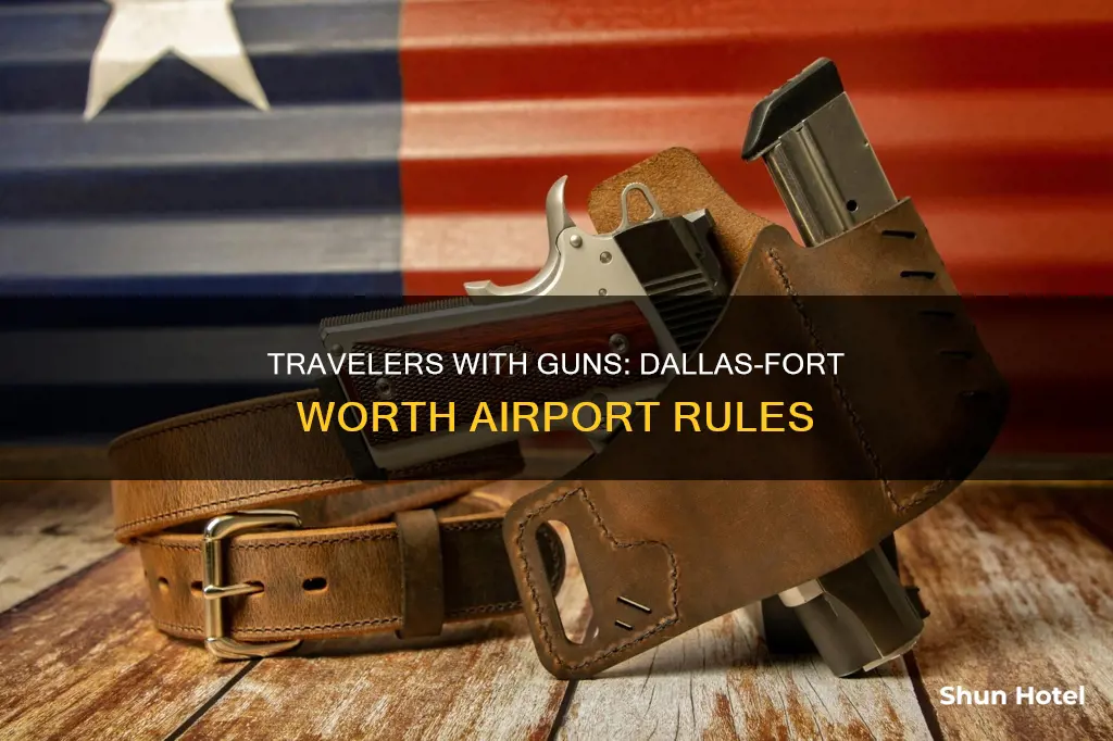 can you carry a gun at dfw airport