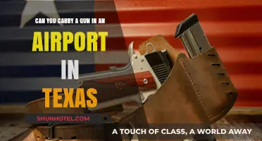 Texas Airports: Can You Carry Guns?