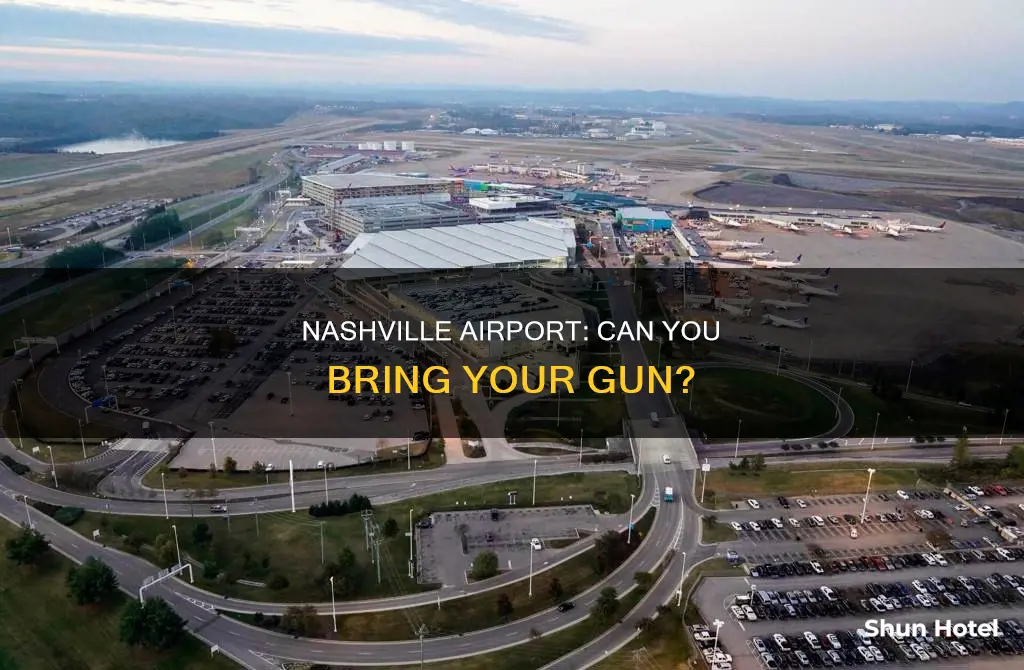 can you carry a gun on nashville airport property