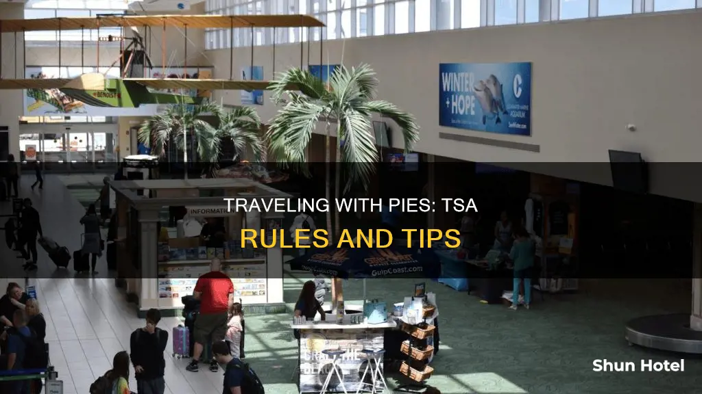 can you carry a pie thru airport security
