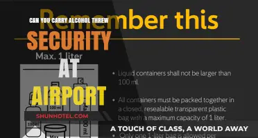 Alcohol and Airport Security: What's Allowed?