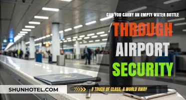 Airport Security and Water Bottles: What You Need to Know