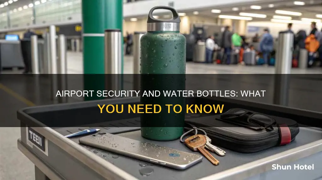 can you carry an empty water bottle through airport security