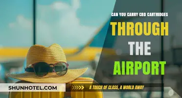 CBD Cartridges: Airport Security and Your Carry-Ons