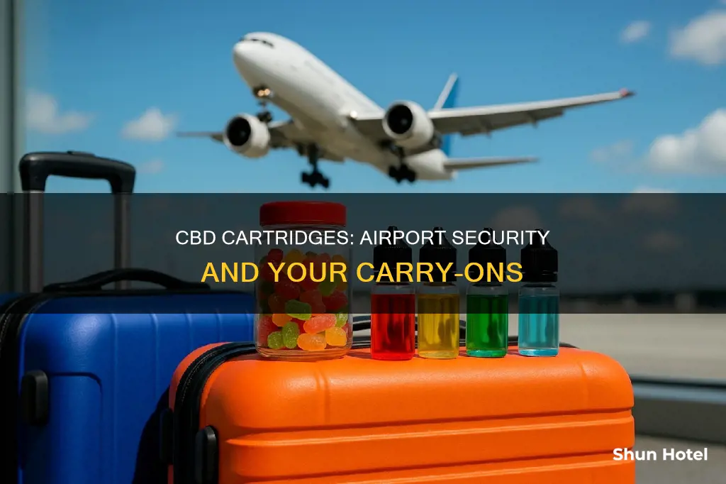 can you carry cbd cartridges through the airport