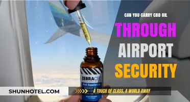 CBD Oil and Airport Security: What You Need to Know