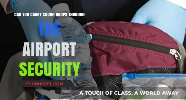 Cough Drops: Airport Security Clearance?