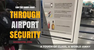 Airport Security and Fruit: What's Allowed?