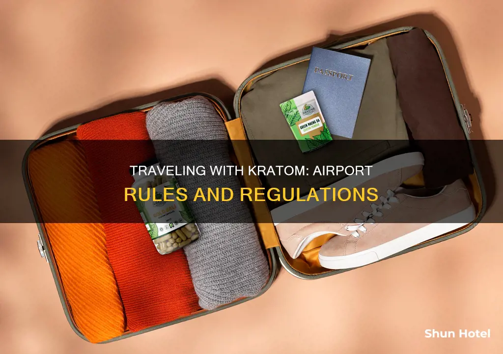 can you carry kratom in the airport