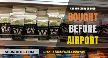 Travelers' Food Conundrum: Can I Carry On?