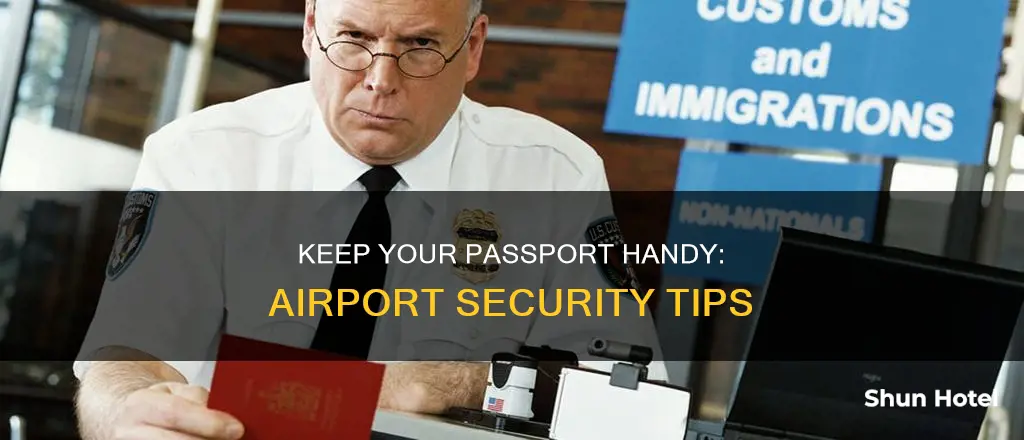 can you carry passport through security at the airport