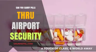 Airport Security and Pills: What You Need to Know