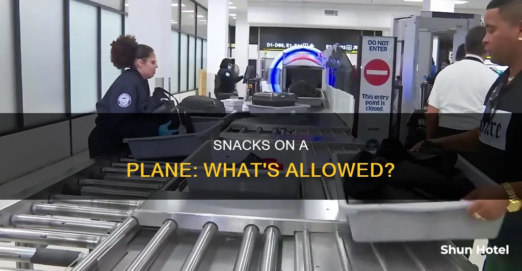 can you carry sealed snack though airport check in
