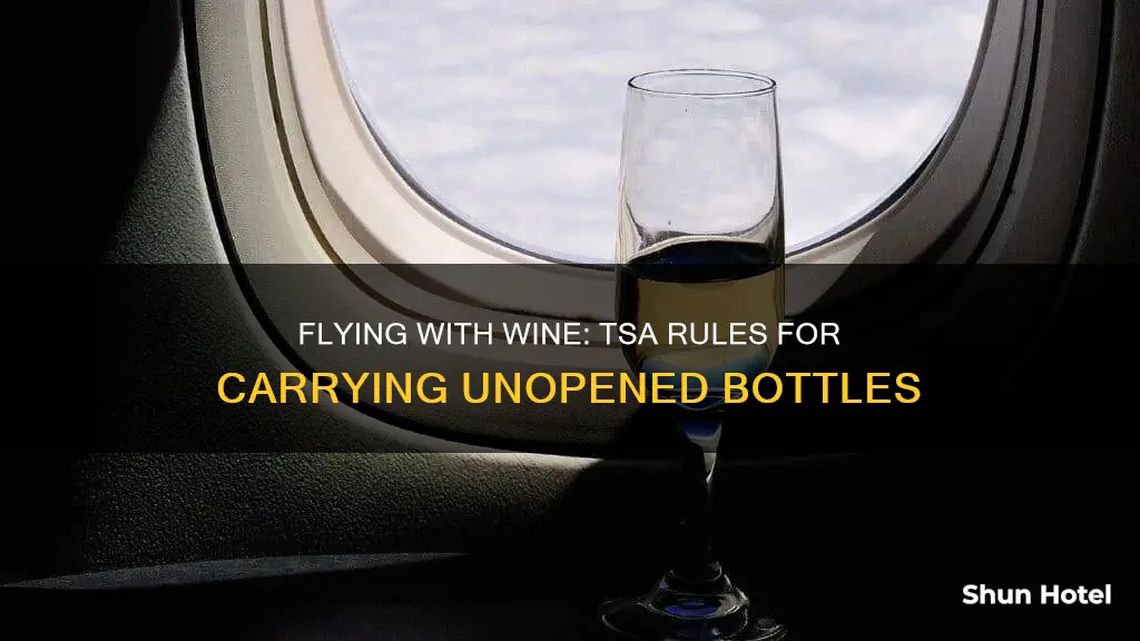 can you carry unopened bottles of wine through airport security