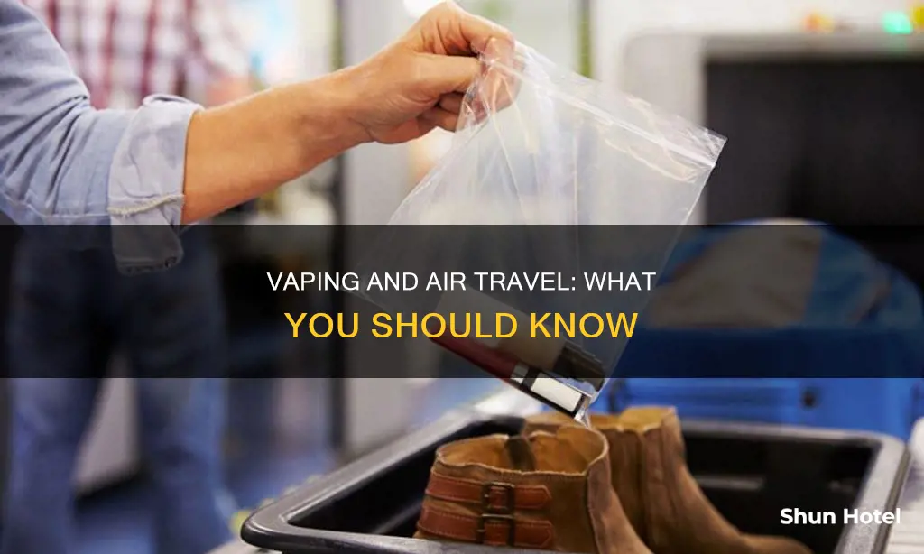 can you carry vape in airport