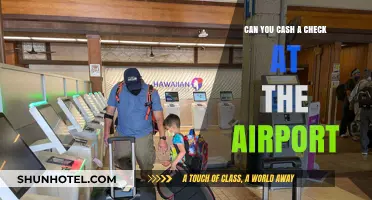 Traveler's Guide: Cashing Checks at Airports