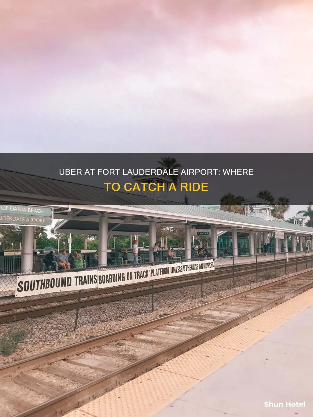 can you catch an uber at fort lauderdale airport