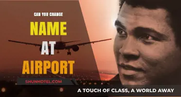 Name Change at the Airport: Is It Possible?