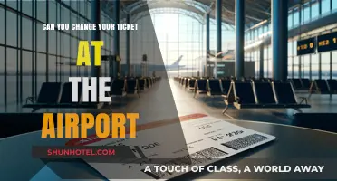 How to Change Your Flight Ticket at the Airport