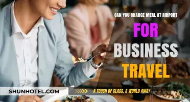 Meal Charging Options for Business Travelers at Airports