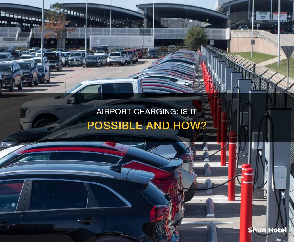 can you charge using airport