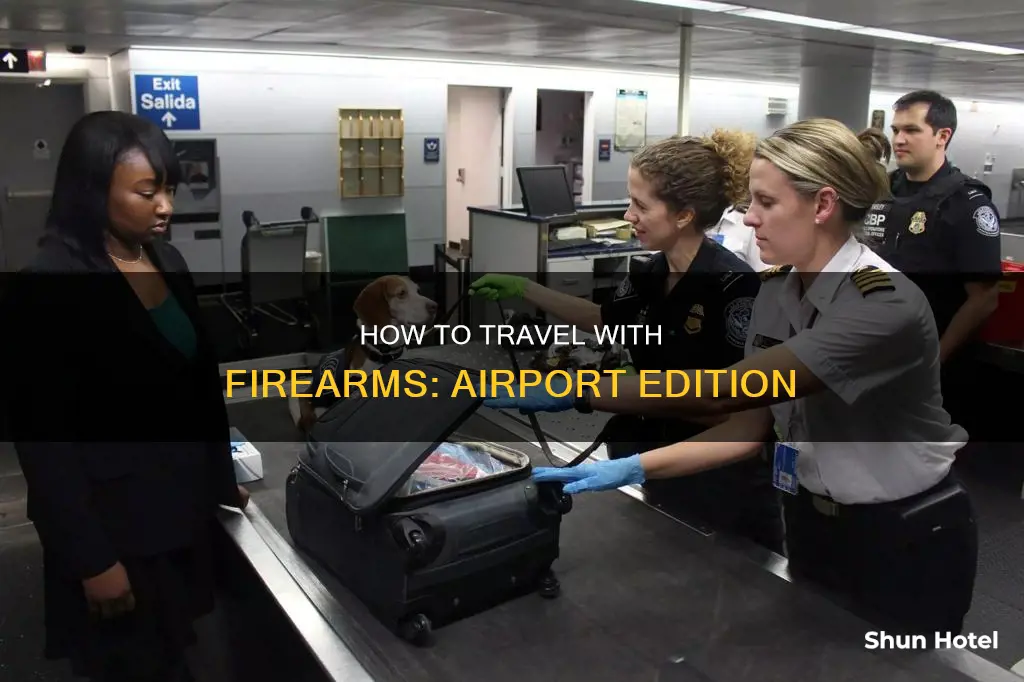 can you check a gun at the airport