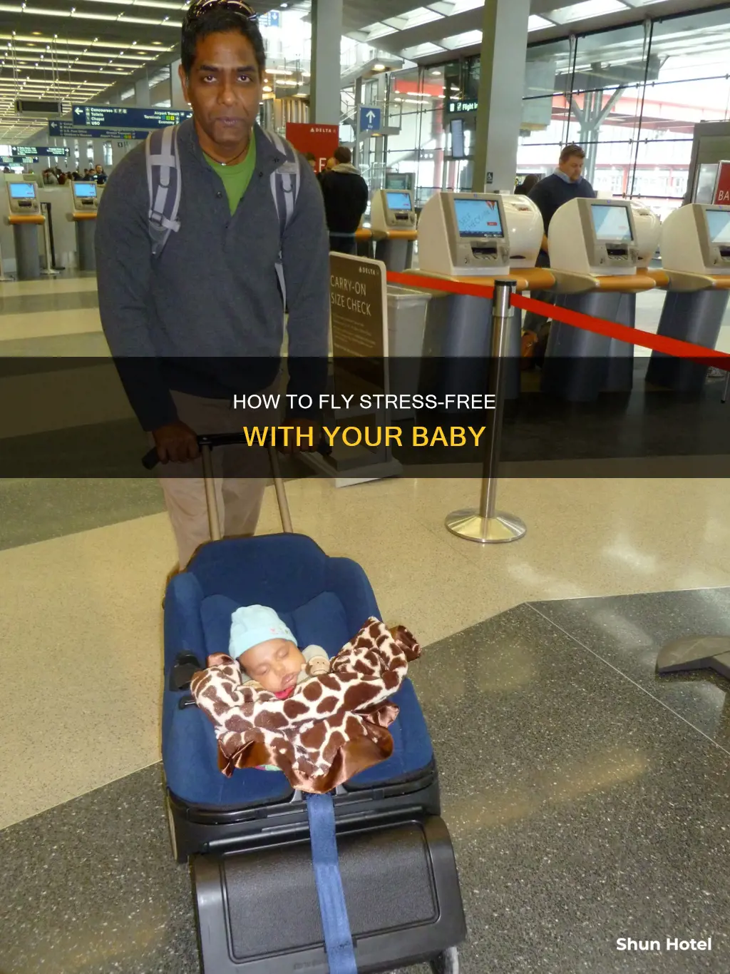 can you check a playpen at the airport for free