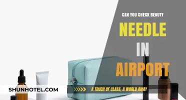 Airports and Beauty Needles: What You Should Know