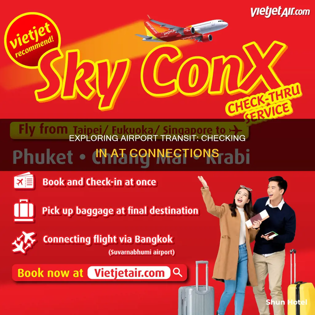 can you check in at a connecting airport