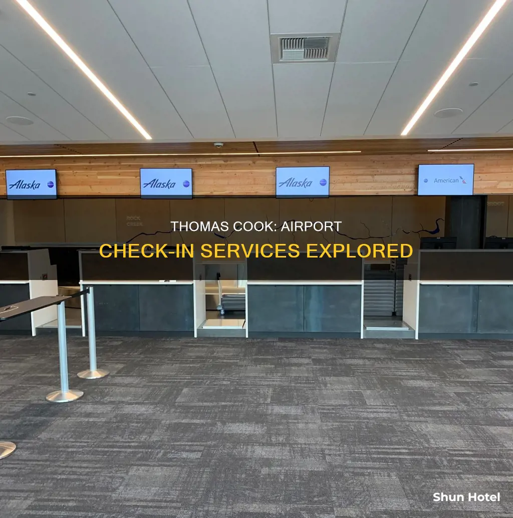 can you check in at airport with thomas cook