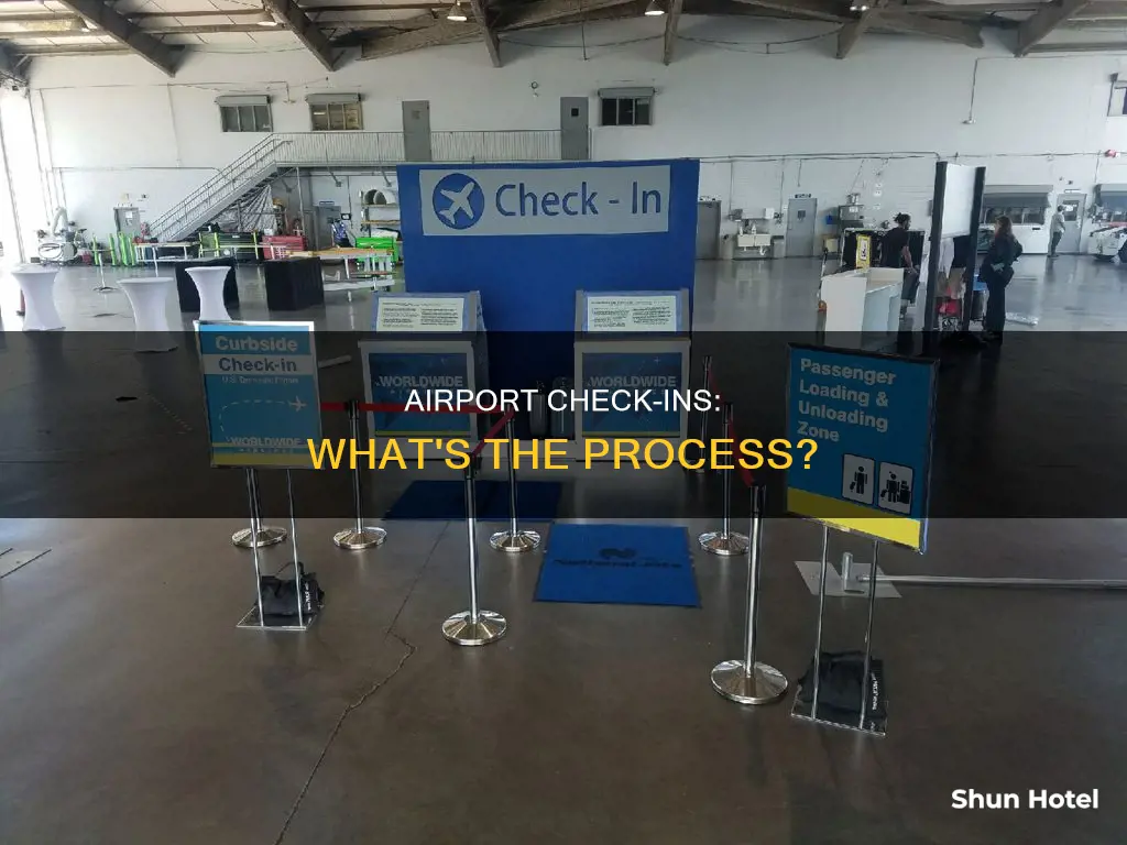 can you check in at the airport counter