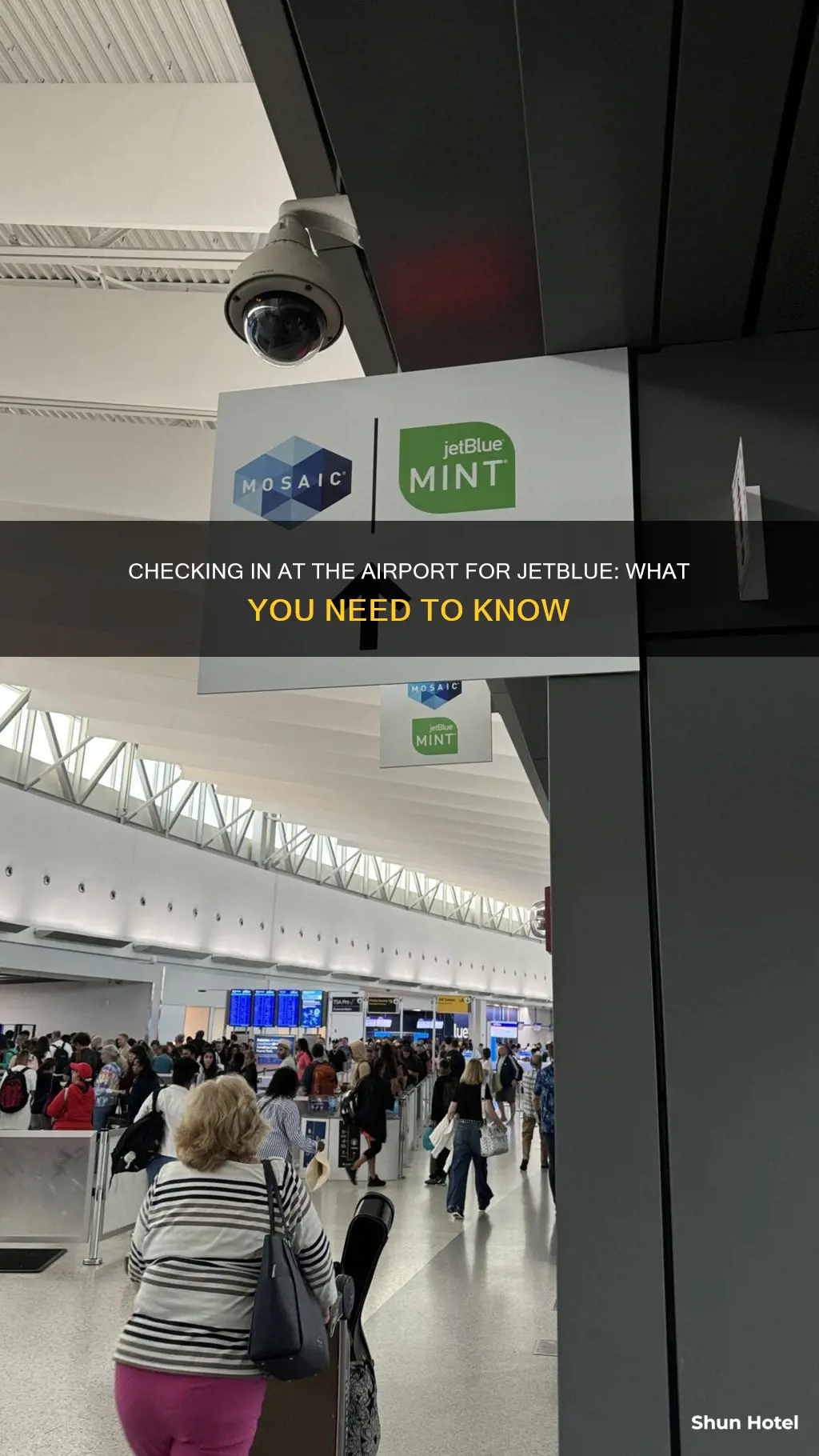 can you check in at the airport for jetblue