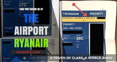 Checking in at the Airport: Ryanair's Process Explained