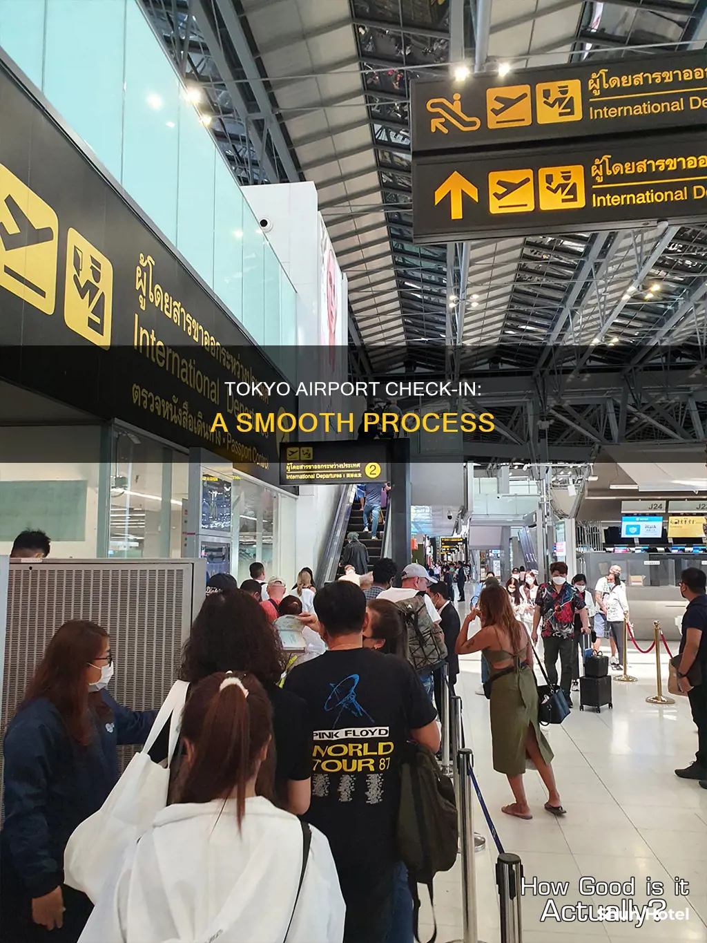 can you check in at the airport tokyo