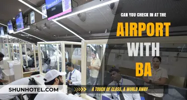 Checking in at the Airport with British Airways