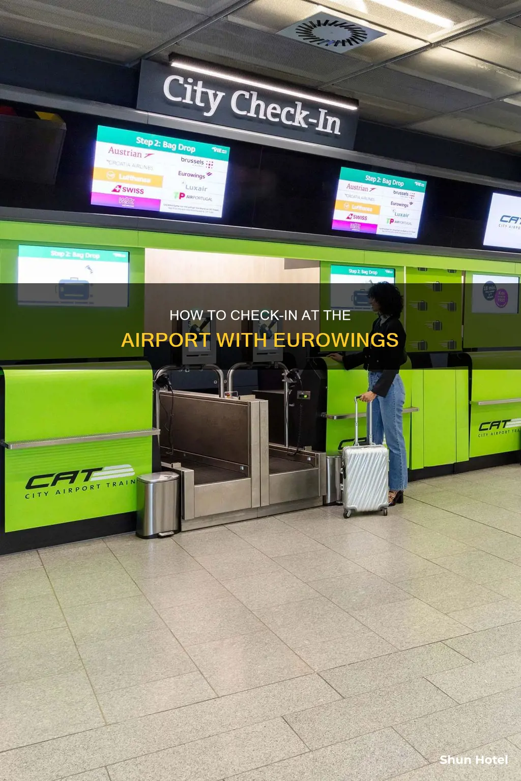 can you check in at the airport with eurowings