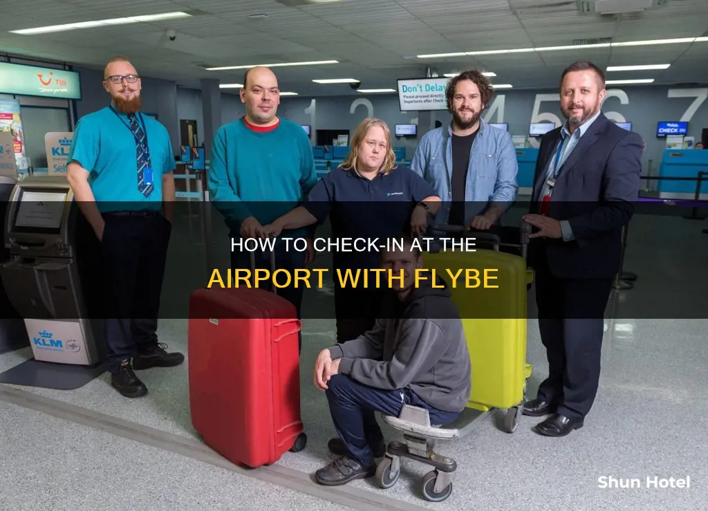 can you check in at the airport with flybe