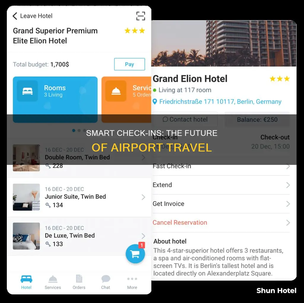 can you check in before you get to the airport
