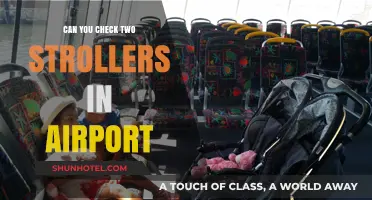 Stroller Travel: Checking Multiple Strollers at the Airport