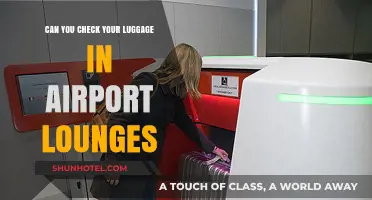Checking Luggage at Airport Lounges: Is It Possible?