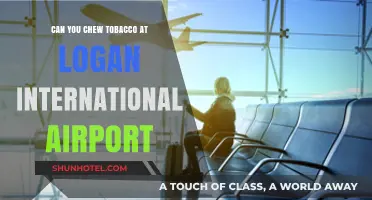 Logan Airport: Tobacco Chewing Allowed?
