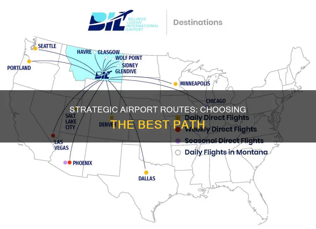 can you choose only routes to the airport