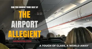 How to Choose Your Seat on Allegient Flights