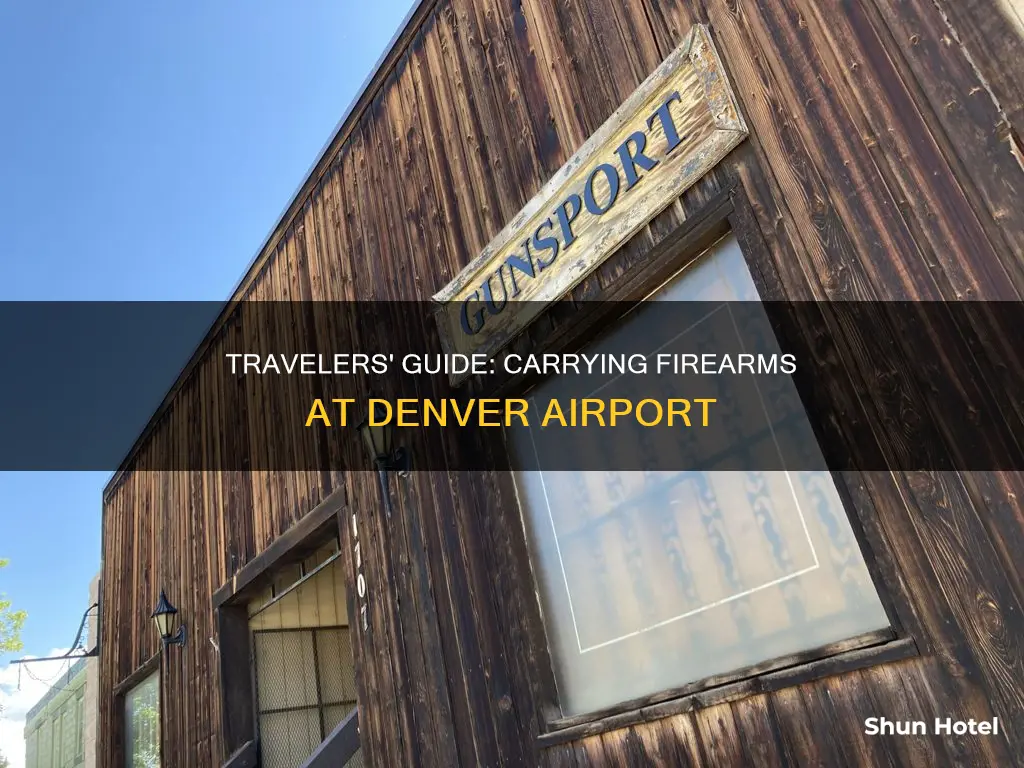 can you conceal carry in denver airport