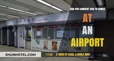 Airport Currency Exchange: USD to Euros