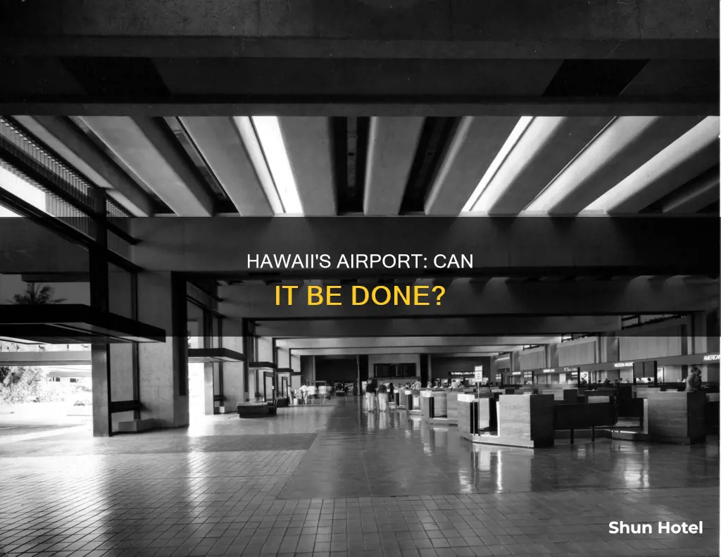 can you create an airport on hawaii