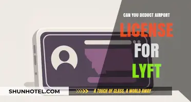 Airport License Fee Deductions for Lyft Drivers
