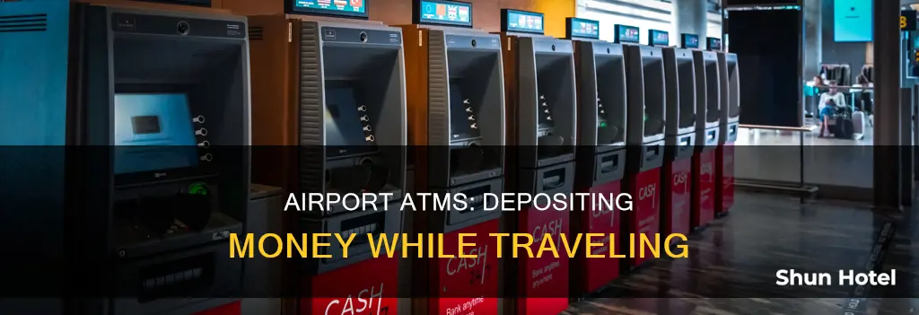 can you deposit money at atms at airports