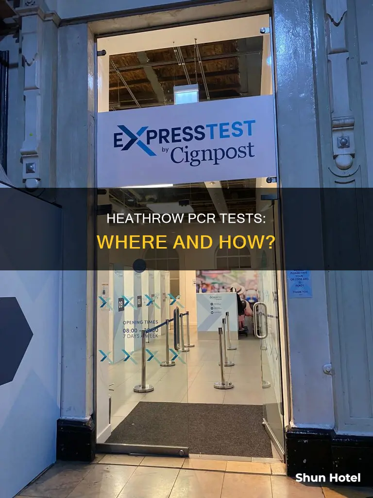 can you do a pcr test at heathrow airport