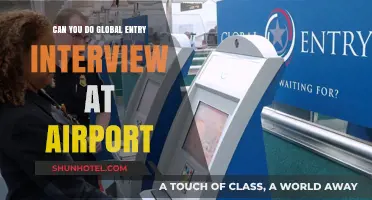 Global Entry Interviews: Airport Availability?